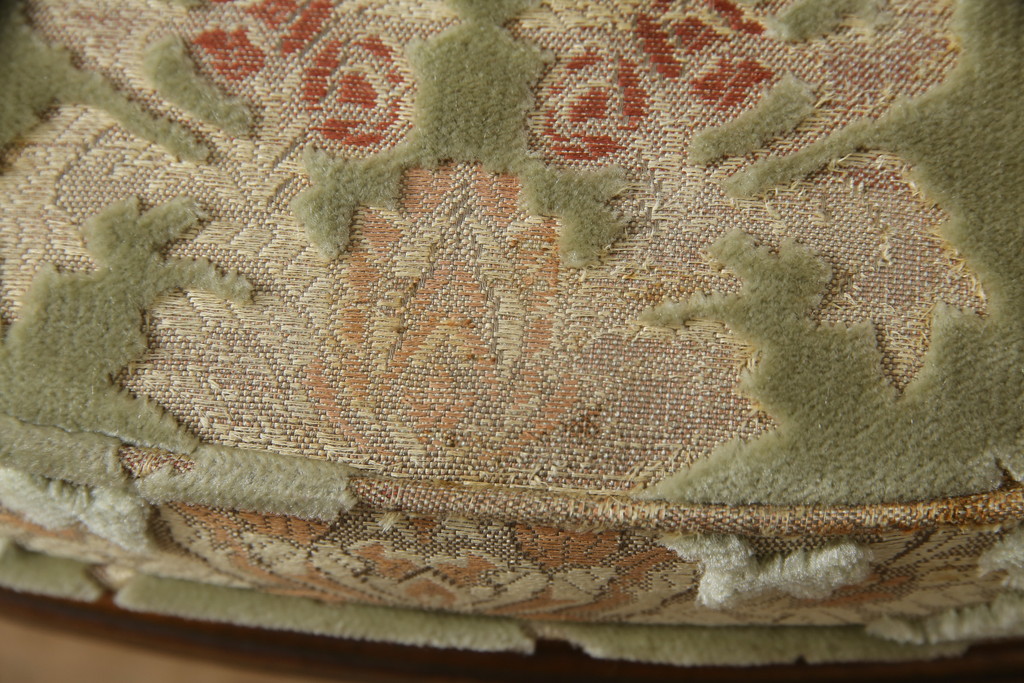 中古　DREXEL HERITAGE(ドレクセルヘリテイジ)　Cameo Classics(キャメオクラシックス)　格調高い雰囲気が魅力のマホガニー製アームチェア(イス、椅子、ダイニングチェア)(定価約35万円)(R-060877)