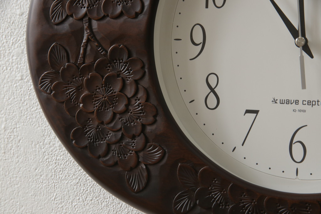 わけあり並の激安価格☆ 木製 ウォール nokutare】 天然木 壁掛け時計