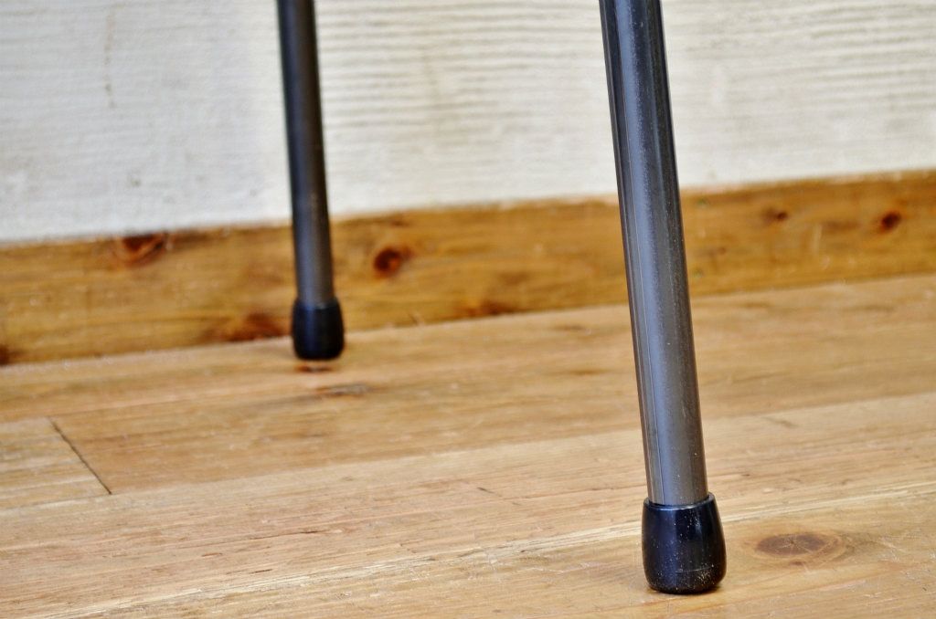 アンティーク家具　☆古い木の鉄脚アンティークテーブル(作業台、机)7