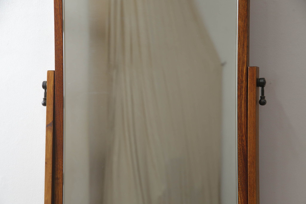 中古　民芸家具　岩谷堂箪笥　桜木作　上質な和の空間を演出する鏡台(ドレッサー、ミラー、姿見)(R-072670)