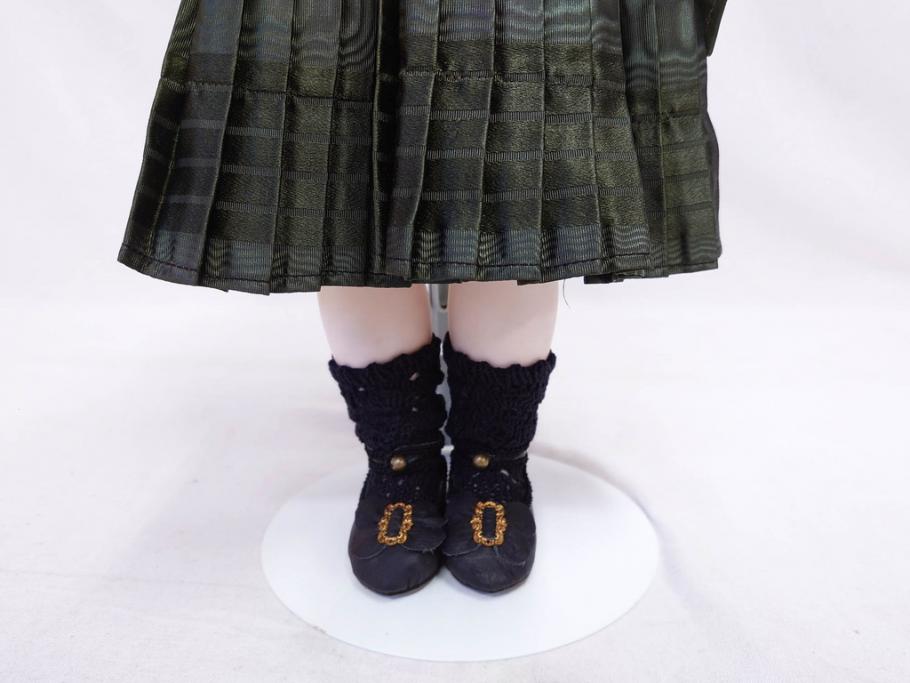 ビスクドール可愛らしい女の子金髪グラスアイ永田みどり作