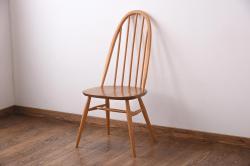 ヴィンテージ家具　イギリスビンテージ　ERCOL(アーコール)　木の温もり溢れるクエーカーチェア(椅子)(2)