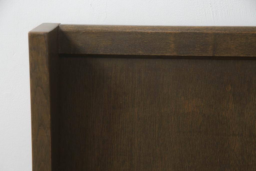 和製アンティーク　使い込まれた風合いが味わい深いチャーチベンチ(長椅子、木製ベンチ、ベンチ)(R-068608)