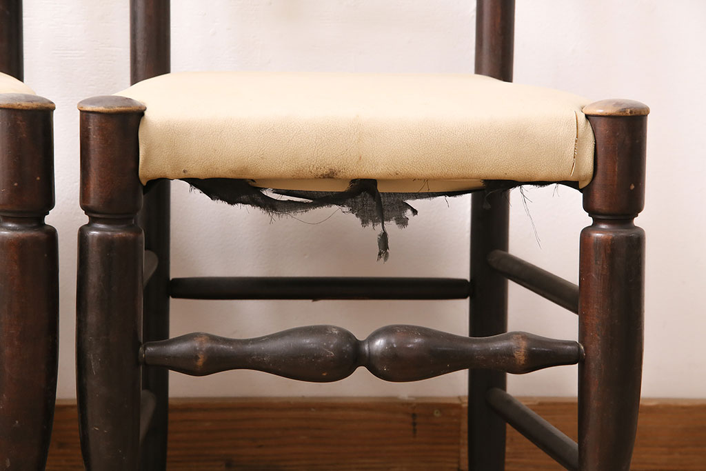 ビンテージ　松本民芸家具　NB型チェア2脚セット(ダイニングチェア、椅子、ヴィンテージ)(R-048197)