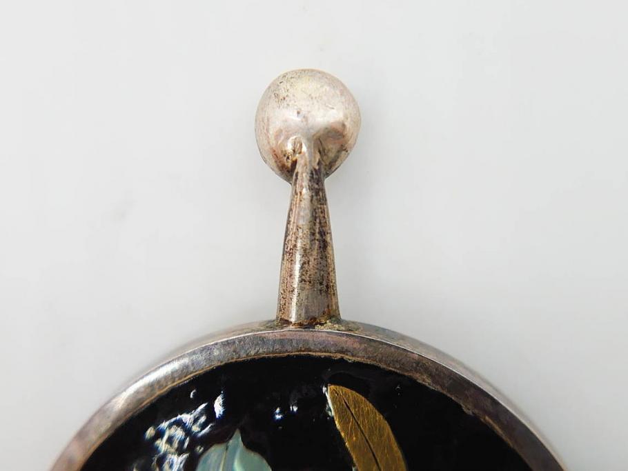アンティーク　金蒔絵　螺鈿　紅水晶(ローズクォーツ)　テイストの違う花のデザインが楽しめる簪2本セット(花、フラワー、かんざし、和装小物、髪飾り、アクセサリー)(R-079002)