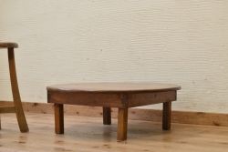 アンティーク家具　丸型アンティークテーブル