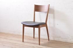希少!　アメリカビンテージ　Hermanmiller(ハーマンミラー)　イームズシェルチェア　ロッカーベース　アップホルスター(ロッキングチェア、椅子、ヴィンテージ)(R-053365)