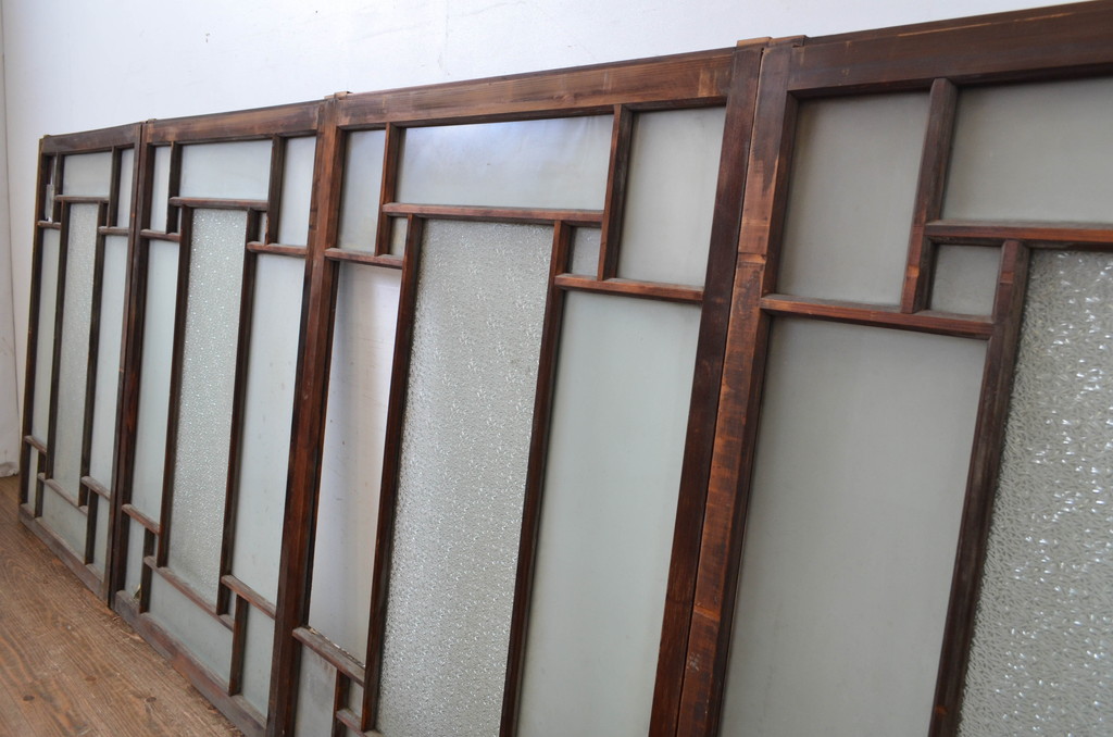 【美品】 アンティーク建具 大正ロマン ノスタルジックな雰囲気を醸し出す 建具