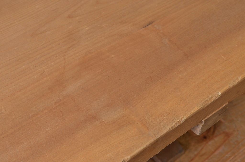 アンティーク家具　アンティーク　DIYにもぴったり!古い木味の大きな脚付き裁ち板
