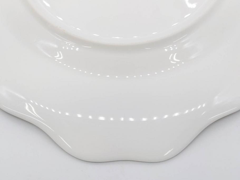 イギリス　WEDGWOOD(ウェッジウッド)　FLORENTINE TURQUOISE(フロレンティーン ターコイズ)　フォーマルで食卓が華やぐスーププレート2枚&スクエアプレート1枚セット(グロテスク文様、フルーツ、果物、スープ皿、変形皿、洋食器、英国)(R-079015)