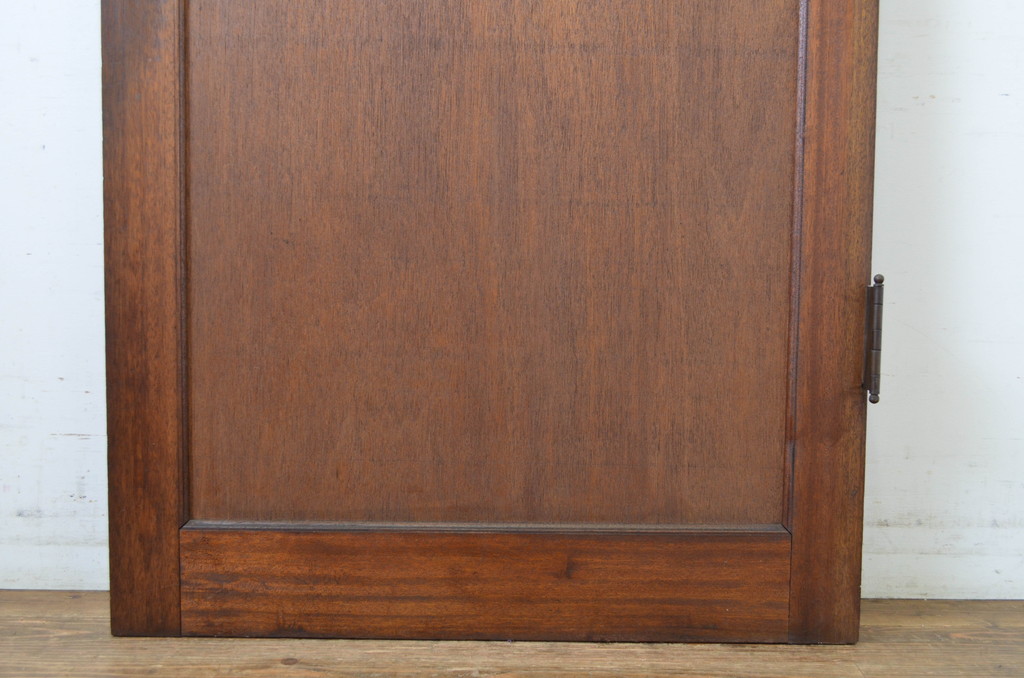 アンティーク建具　レトロな佇まいが魅力的な古い洋館のドア1枚(扉、木製ドア)(R-064581)