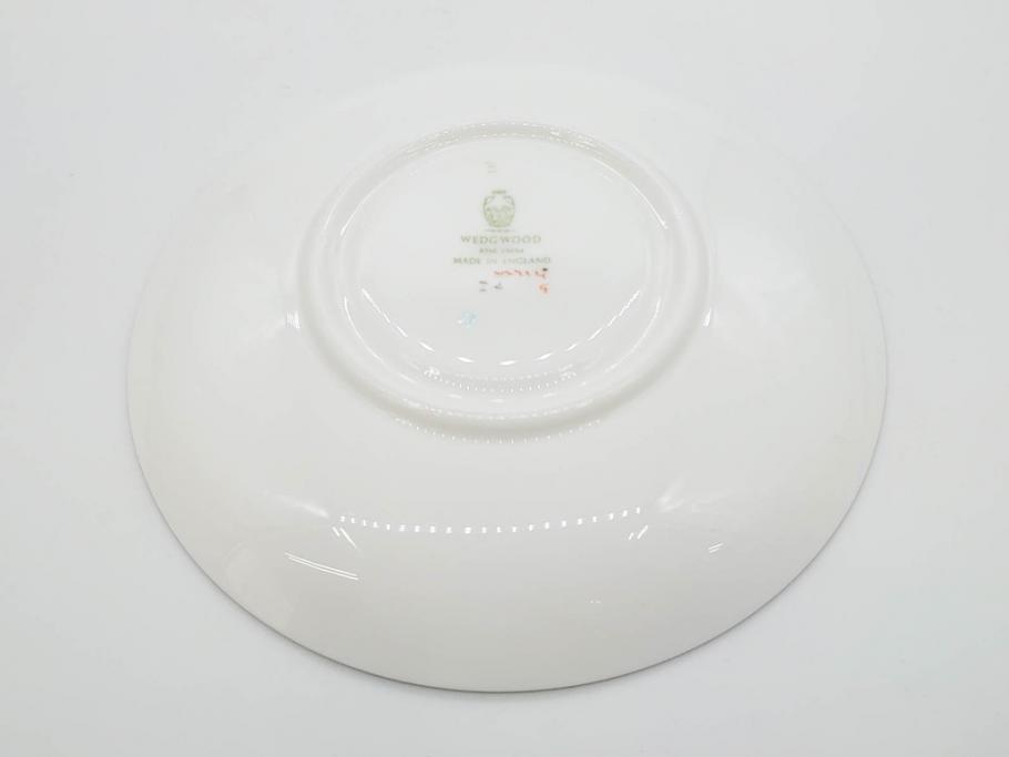 イギリス　WEDGWOOD(ウェッジウッド)　FLORENTINE TURQUOISE(フロレンティーン ターコイズ)　優雅な一時を過ごせるトリオセット2客&カップ&ソーサー1客セット(グロテスク文様、フルーツ、果物、C&S、プレート、皿、洋食器、英国)(R-079016)