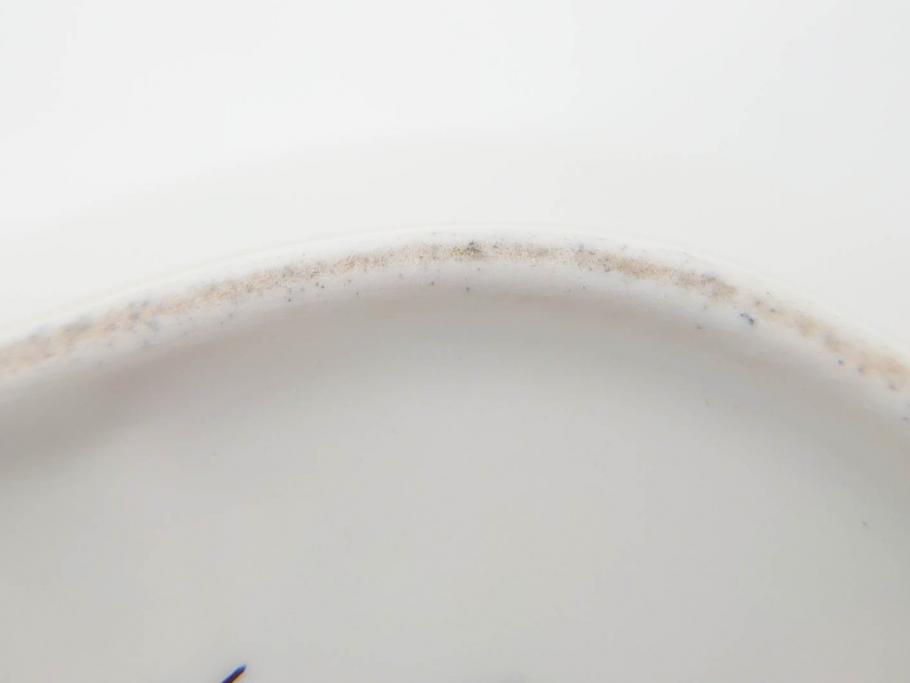 デンマーク　ROYAL COPENHAGEN(ロイヤルコペンハーゲン)　フローラダニカ　20/3508　瑞々しい花と金彩が美しいトライアングルディッシュ(三角プレート、フラワー、皿、洋食器、北欧)(R-079040)　