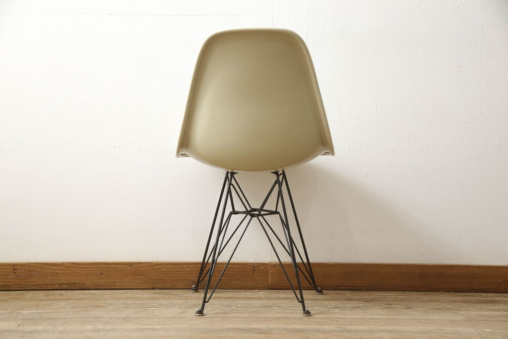 希少!　アメリカビンテージ　Hermanmiller(ハーマンミラー)　イームズシェルチェア　 アップホルスター(サイドチェア、椅子、ヴィンテージ)(R-053366)