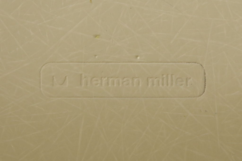 希少!　アメリカビンテージ　Hermanmiller(ハーマンミラー)　イームズシェルチェア　アップホルスター(サイドチェア、椅子、ヴィンテージ)(R-053366)