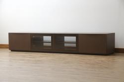 中古　美品　arflex(アルフレックス)　CONDUCTOR(コンダクター)　落ち着いた大人の空間づくりにおすすめなテレビボード(収納棚、戸棚、テレビ台、ローボード、リビングボード)(定価約34万円)(R-067289)