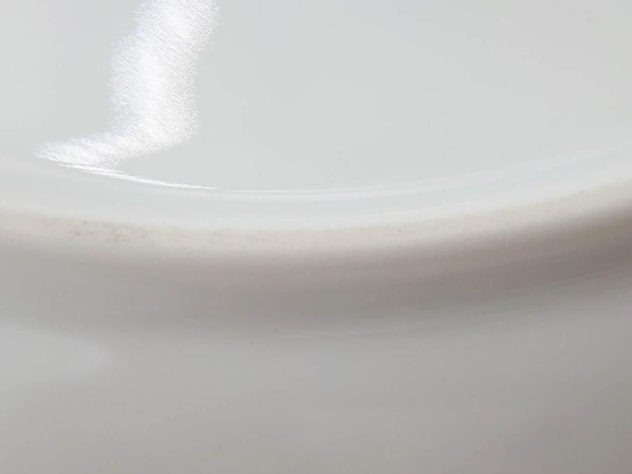 デンマーク　ROYAL COPENHAGEN(ロイヤルコペンハーゲン)　フローラダニカ　380　透かしの縁と金彩が美しいプレート(レース、フリル、金彩、花、フラワー、ディッシュ、大皿、透かし皿、洋食器、北欧)(R-079047)