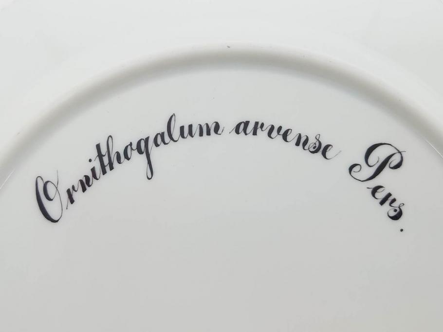 デンマーク　ROYAL COPENHAGEN(ロイヤルコペンハーゲン)　フローラダニカ　20/3549　食卓を鮮やかに彩るプレート(金彩、フラワー、ディッシュ、大皿、洋食器、北欧)(R-079050)