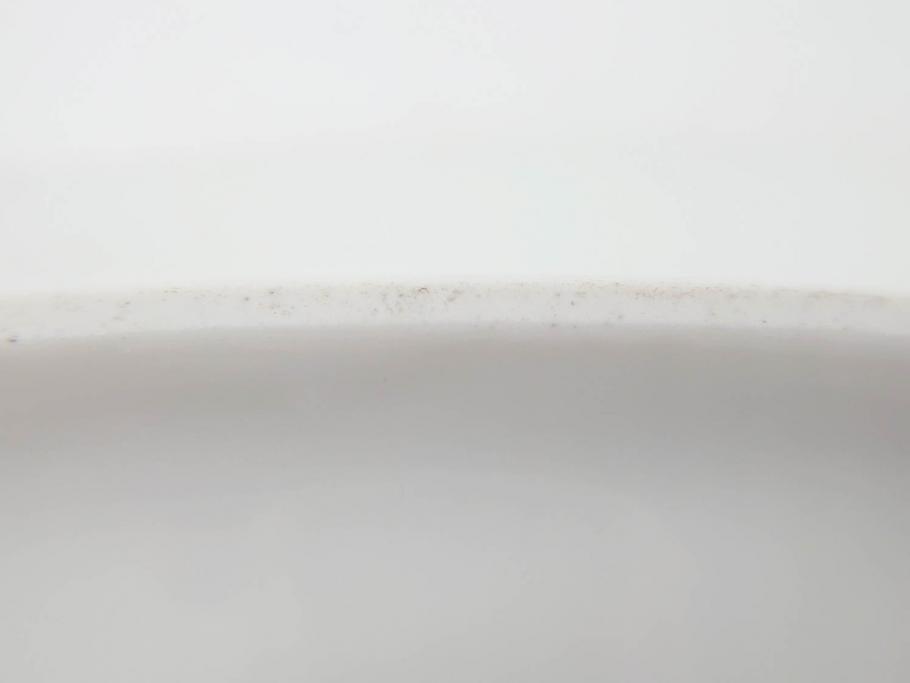 デンマーク　ROYAL COPENHAGEN(ロイヤルコペンハーゲン)　フローラダニカ　375　煌びやかさと淑やかさを兼ね備えた見事なオーバルプレート(金彩、フラワー、ディッシュ、大皿、洋食器、北欧)(R-079051)