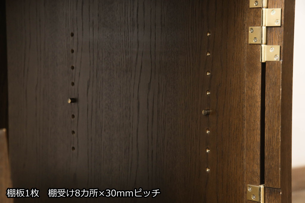 中古　カリモク(karimoku)　domani(ドマーニ)　Morganton(モーガントン)　洗練された佇まいが魅力のコーナーテレビ台(サイドボード、リビングボード、収納棚、戸棚、テレビボード)(定価約25万円)(R-065236)