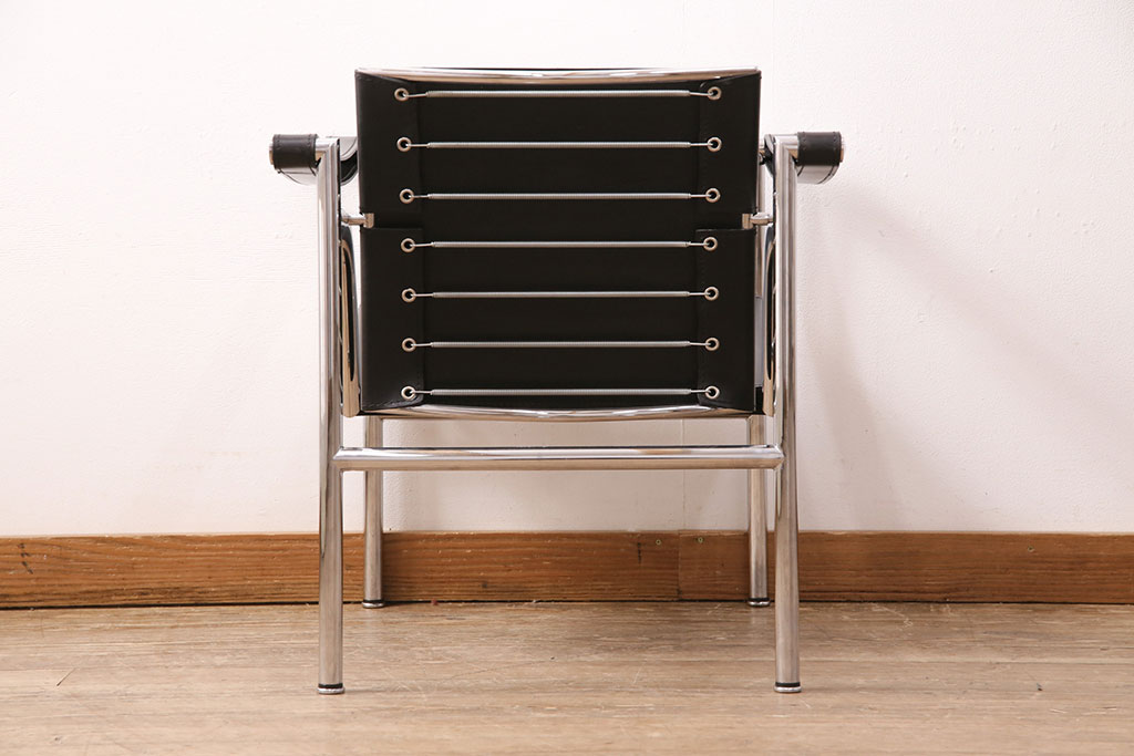中古　Cassina(カッシーナ)　ル・コルビュジエ　LC1スリングチェア(アームチェア、椅子)(定価約44万円)(R-050376)