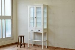 中古　アンティーク調　ケビントガラスケース