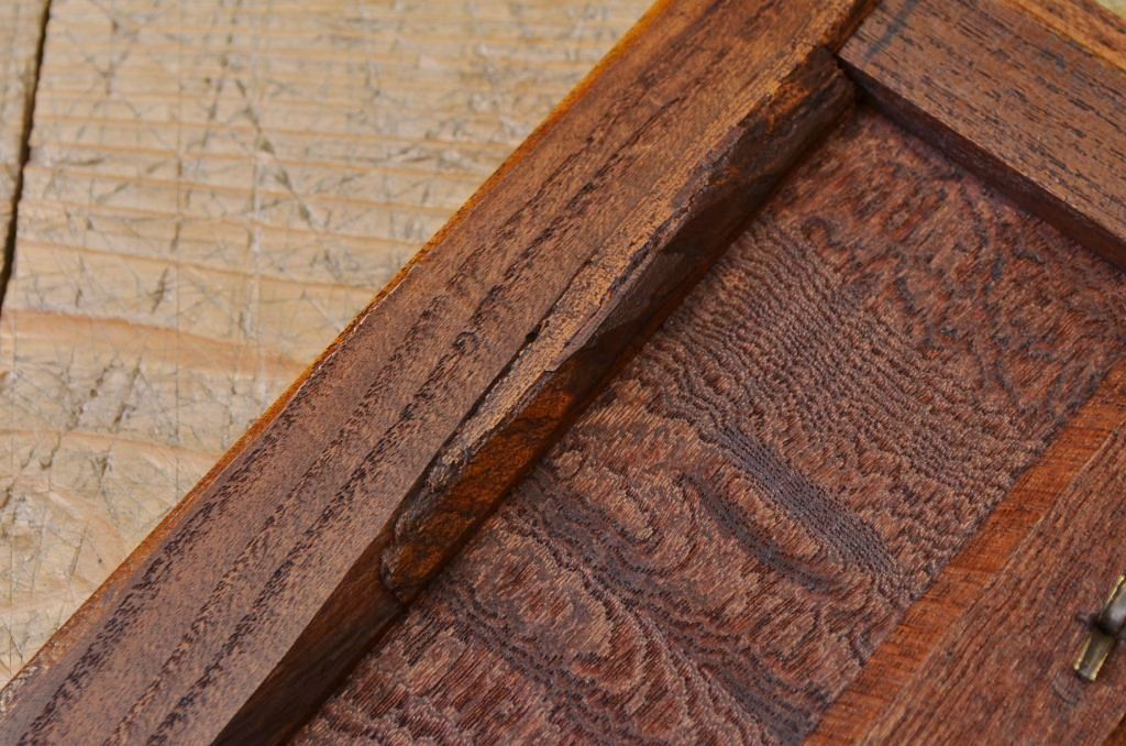アンティーク家具　古民具　骨董　極上のコンディションの欅玉杢金沢水屋箪笥