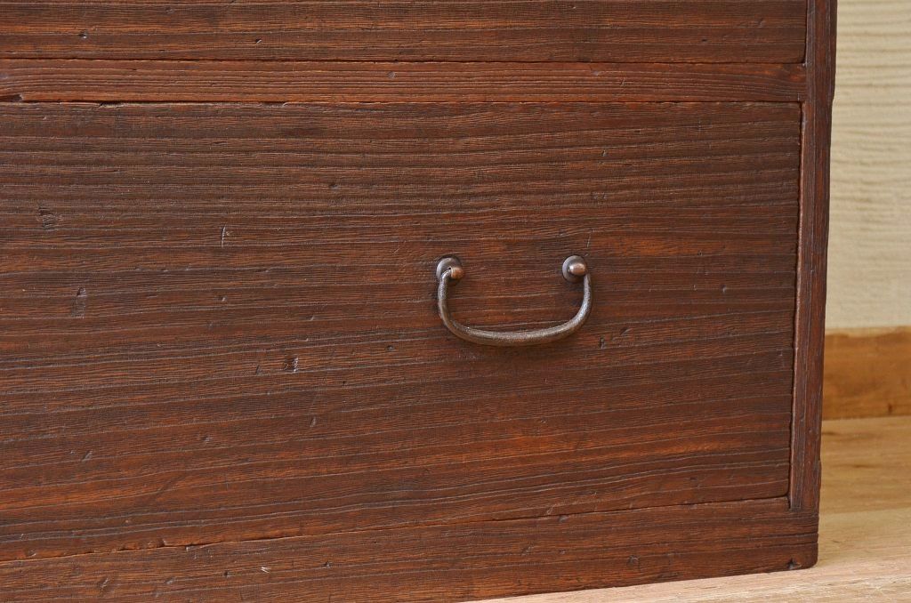 アンティーク家具　☆古い桐材の重ね箪笥(桐箪笥、桐たんす)