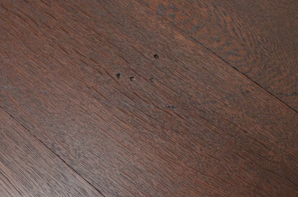 アンティーク家具　1950〜60年代　ナラ材の大きな作業台(ダイニングテーブ)1