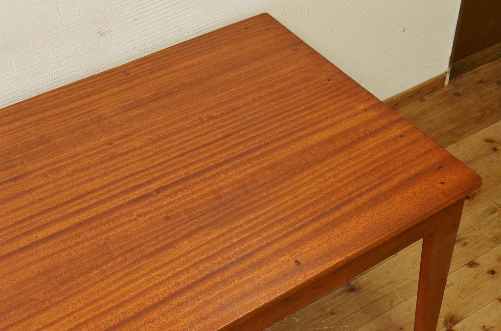アンティーク家具　1950〜60年代古い学校の大きな作業台(ダイニングテーブル)1