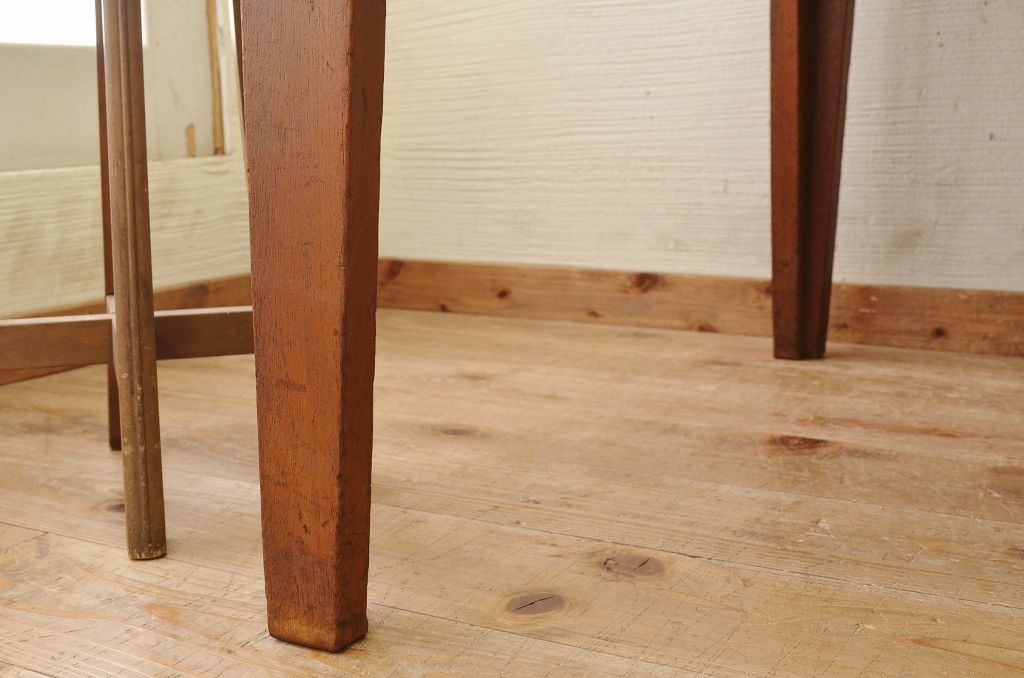 アンティーク家具　1950〜60年代古い学校の大きな作業台(ダイニングテーブル)1
