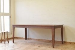 アンティーク家具　1950〜60年代古い学校の大きな作業台(ダイニングテーブル)2