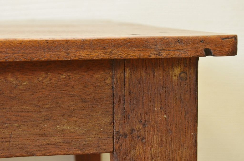 アンティーク家具　1950〜60年代古い学校の大きな作業台(ダイニングテーブル)2
