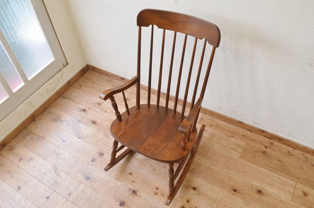 ★中古　ブナ材ロッキングチェア2