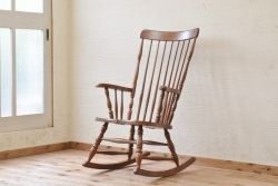 ★中古　ナラ材ロッキングチェア