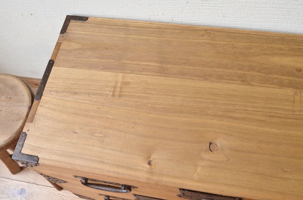 ☆極上美品!桐材の重ね時代箪笥(桐箪笥、桐たんす)