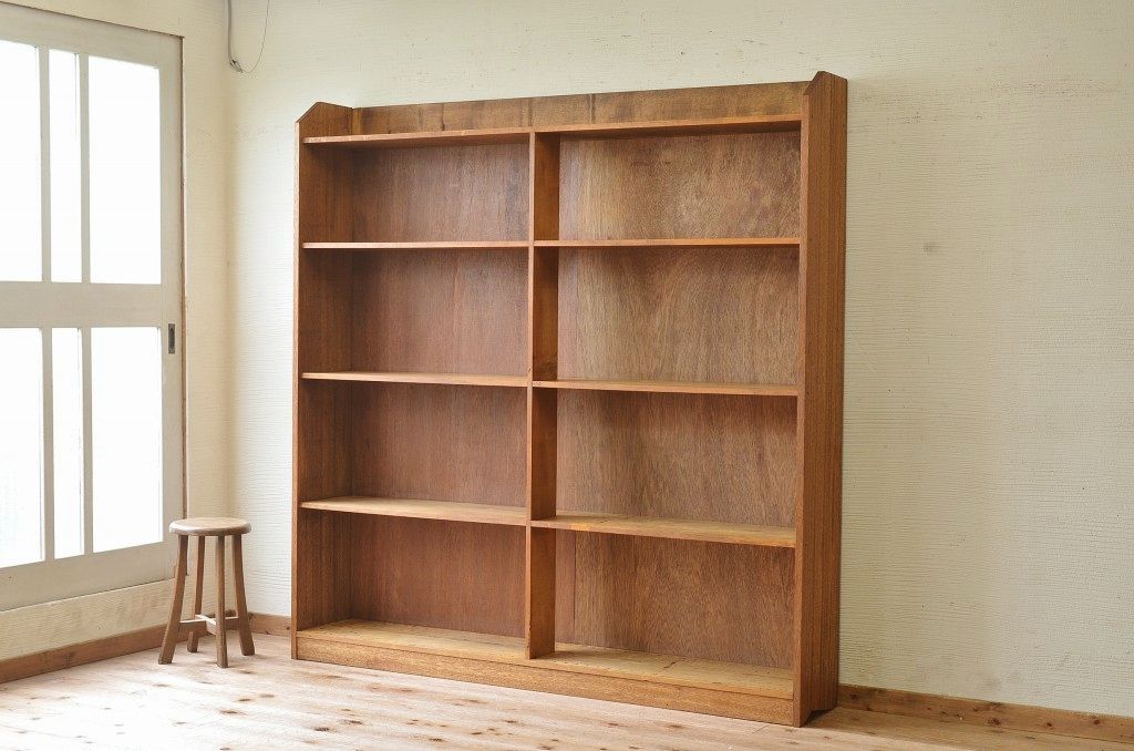 アンティーク家具　特大!1960年代　大きな本棚(飾り棚)