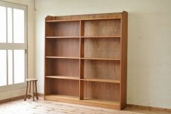 アンティーク家具　特大!1960年代　大きな本棚(飾り棚)