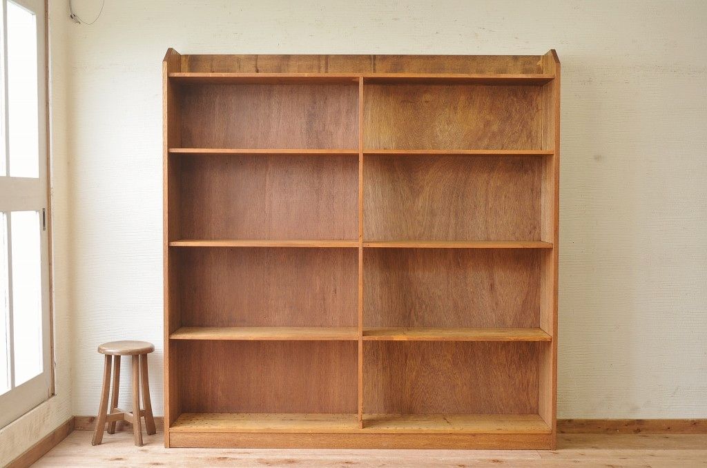 アンティーク家具　特大!1960年代　大きな本棚(飾り棚)