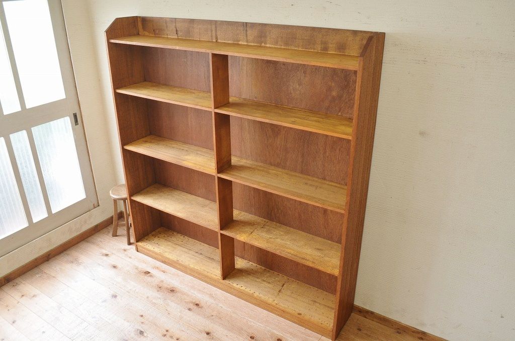 アンティーク家具　特大!1960年代　大きな本棚(飾り棚)
