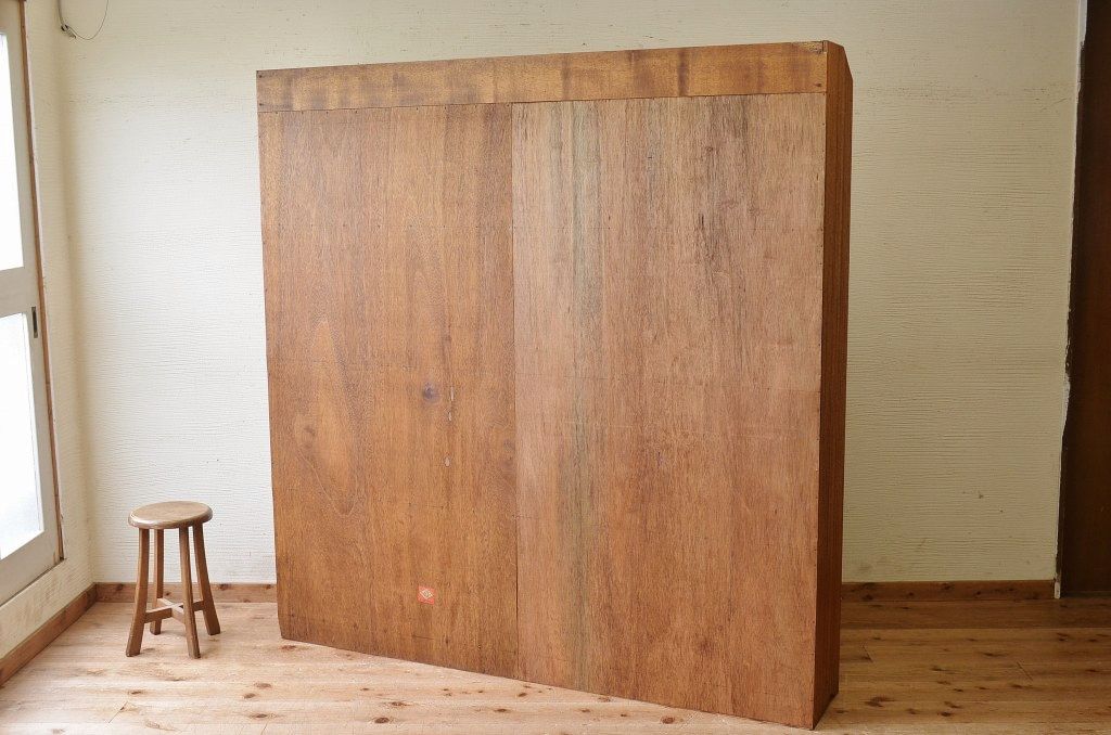 アンティーク家具　特大!1960年代　大きな本棚(飾り棚)