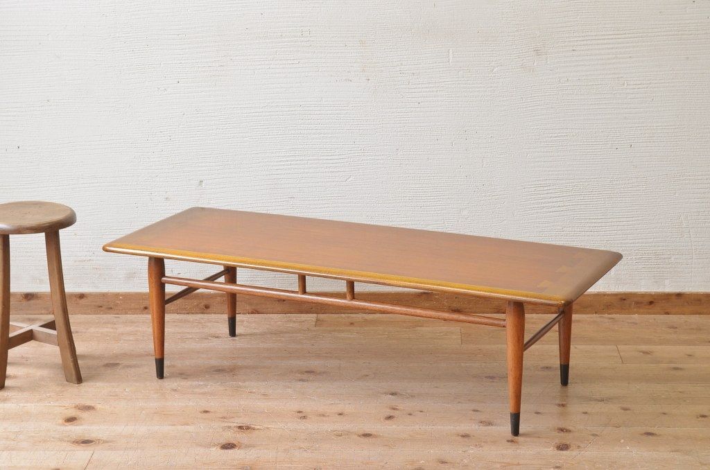 アンティーク家具　1960年代　アメリカ「レーン」製コーヒーテーブル (センターテーブル)