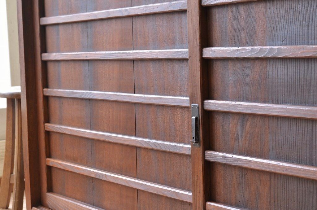 アンティーク家具　古民具　骨董　古い商家の重厚なカウンターテーブル1