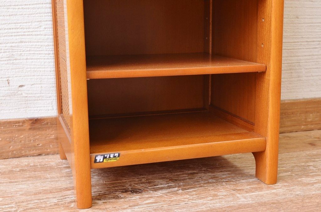 中古　カリモク製スリッパラック