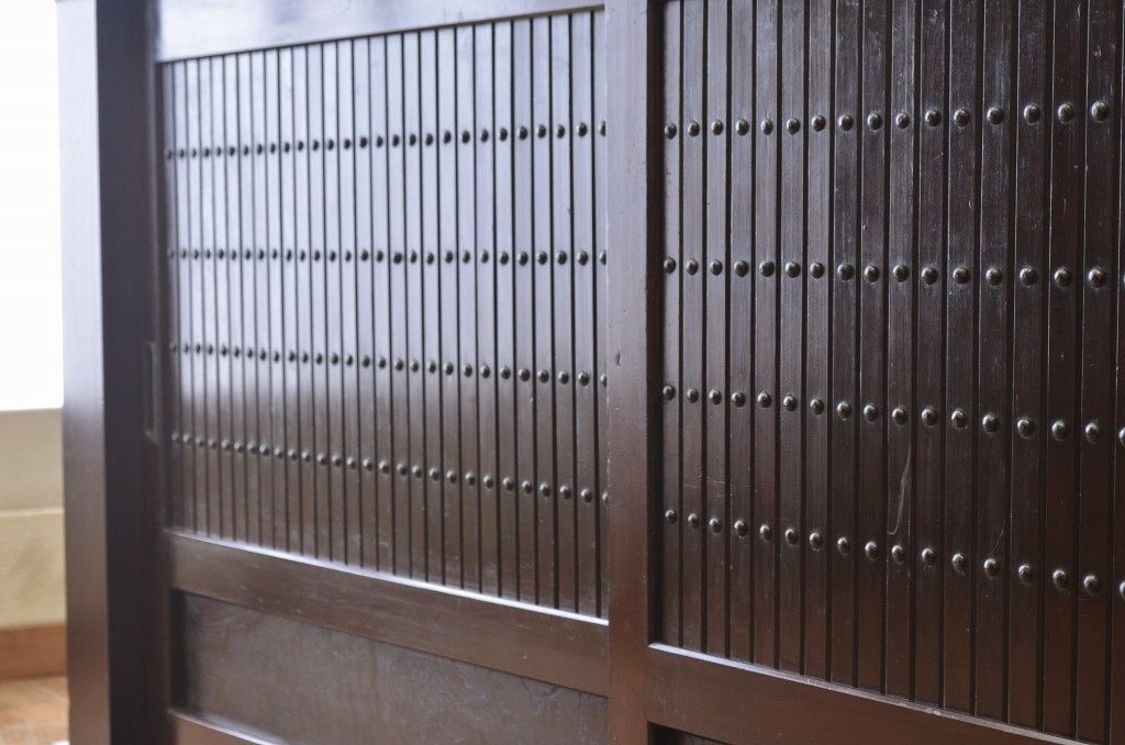 アンティーク家具　明治〜大正　味わい深い六尺水屋箪笥