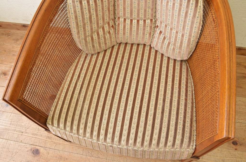 中古　ドレクセルヘリテイジ製ラウンジチェア1脚(椅子、イス)
