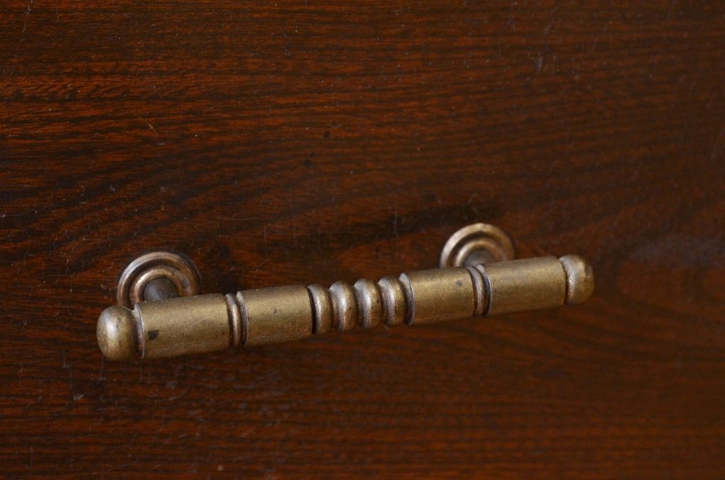 アンティーク家具　子供用の組み立て式アンティーク両袖机