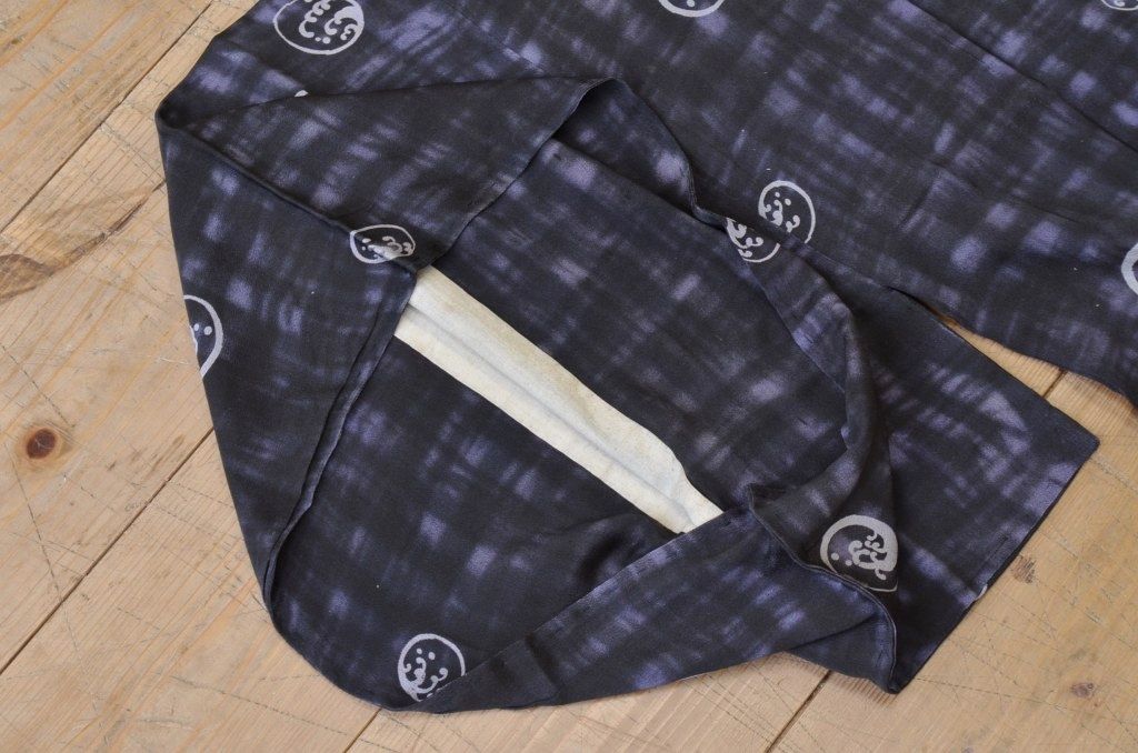 ○大正〜昭和初期!錦紗縮緬着物3点セット1