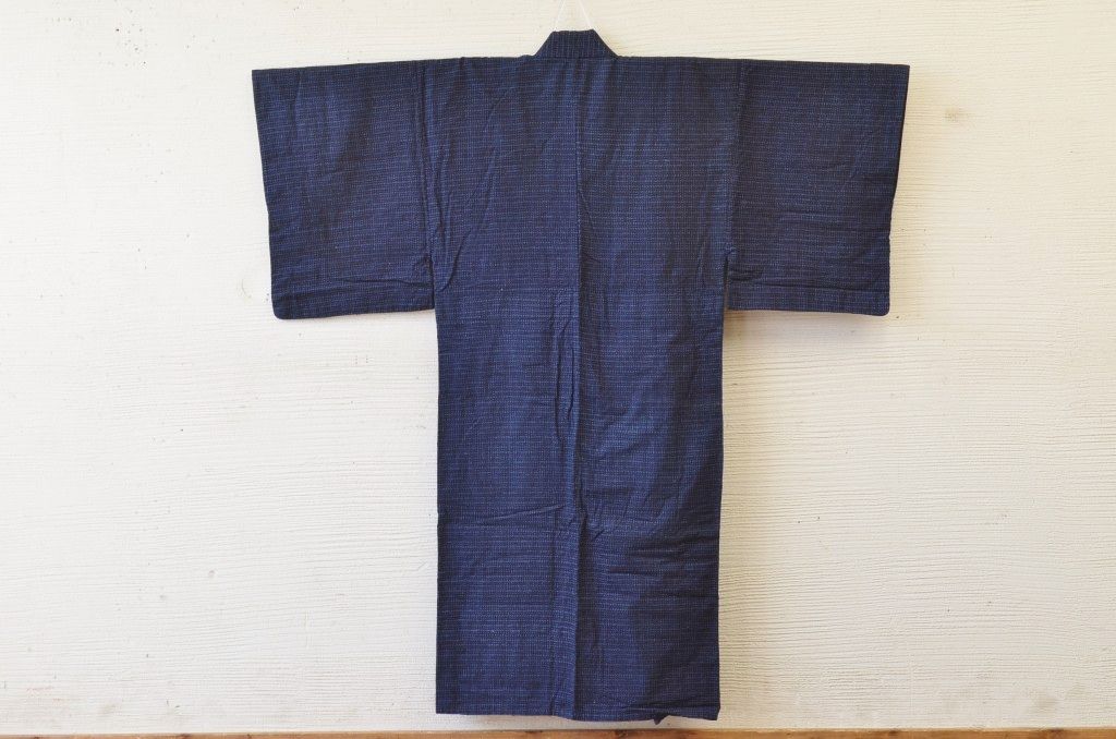○古い木綿絣着物3点セット(古布)