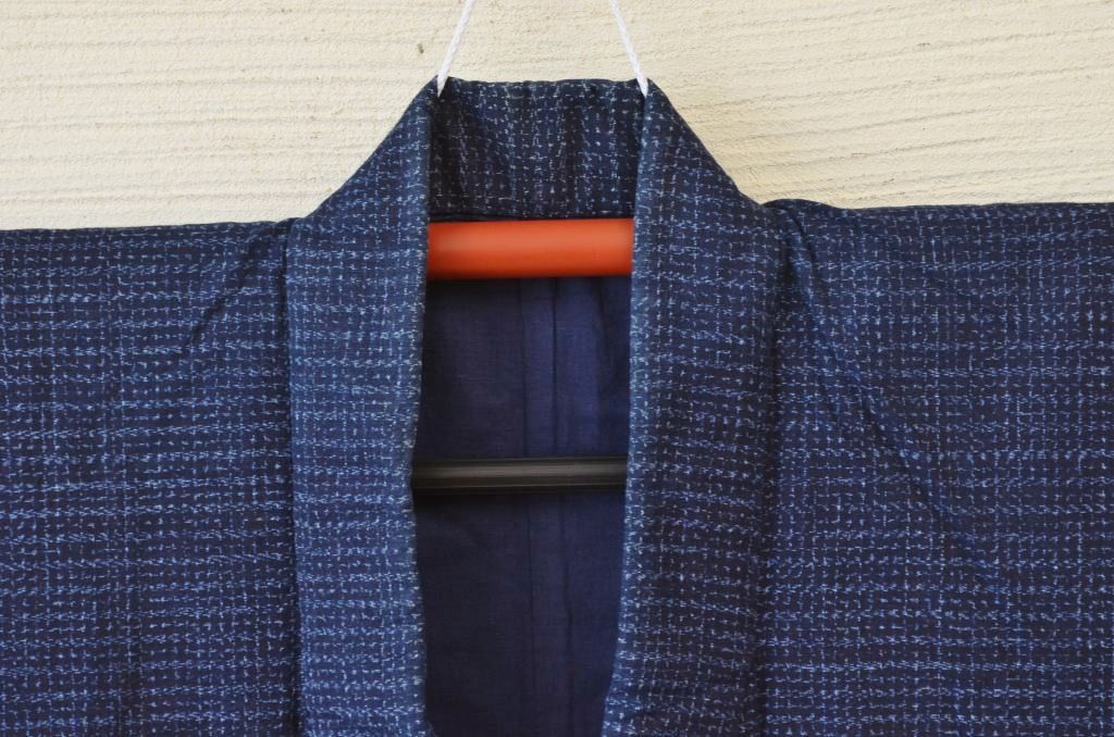 ○古い木綿絣着物3点セット(古布)